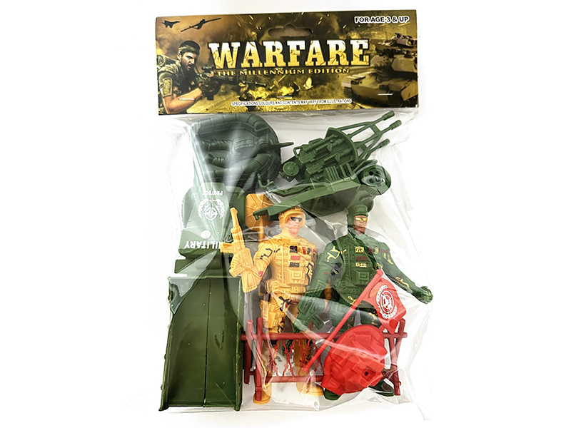 12cm Soldier Military Set