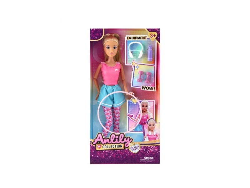 11.5-Inch Solid Doll (Brown Skin Color)