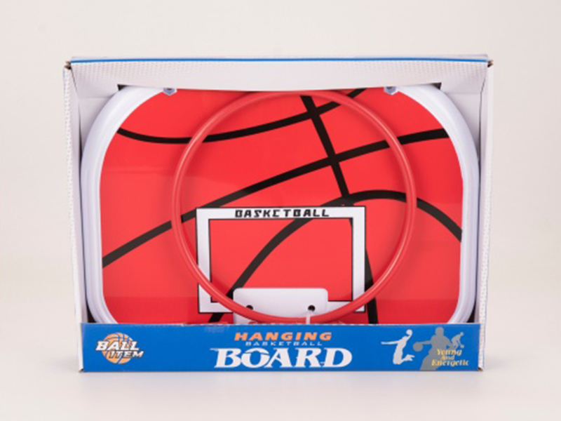 Hanging Basketball Backboard + Metal Iron Frame
