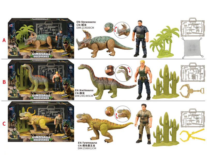Dinosaur Scene Set