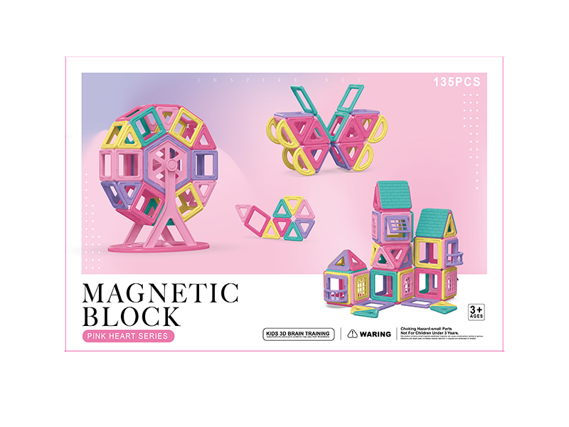 Magnetic Building Blocks 135pcs