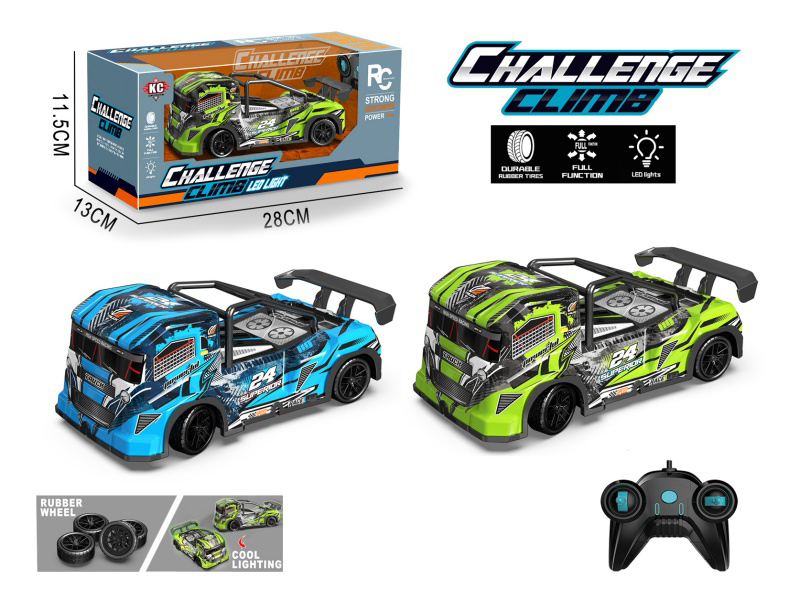 40-Frequency 1:24 4Ch Lighting Pvc Project Remote Control Truck (Without Electricity Included)