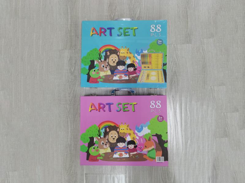 Box Shop Stationery Set, 88 Pieces