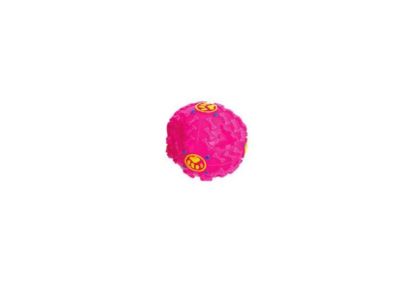 Rubber Leaky Food Ball Pet Toy (7.5Cm)