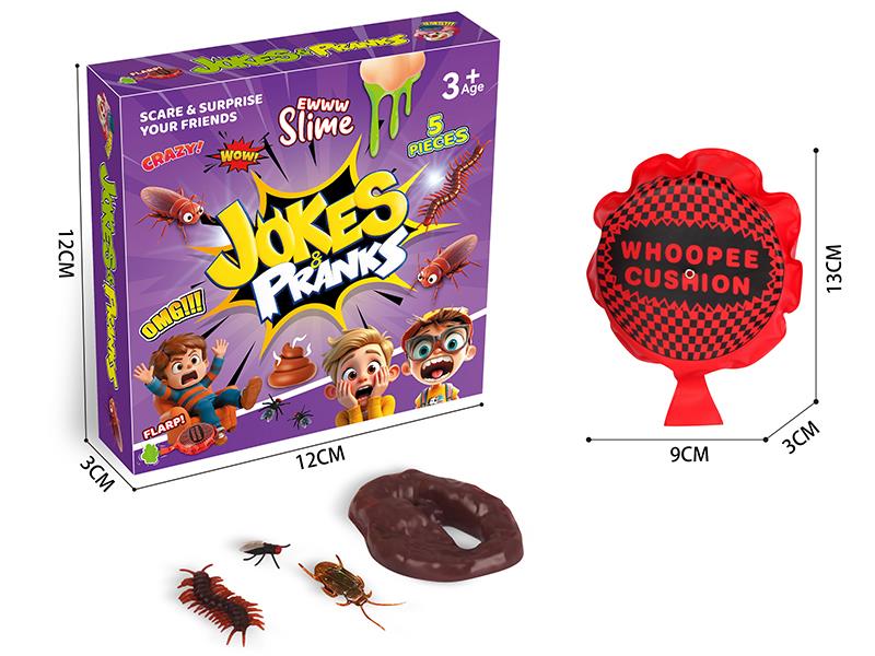 Practical Joke Toy Set 5PCS