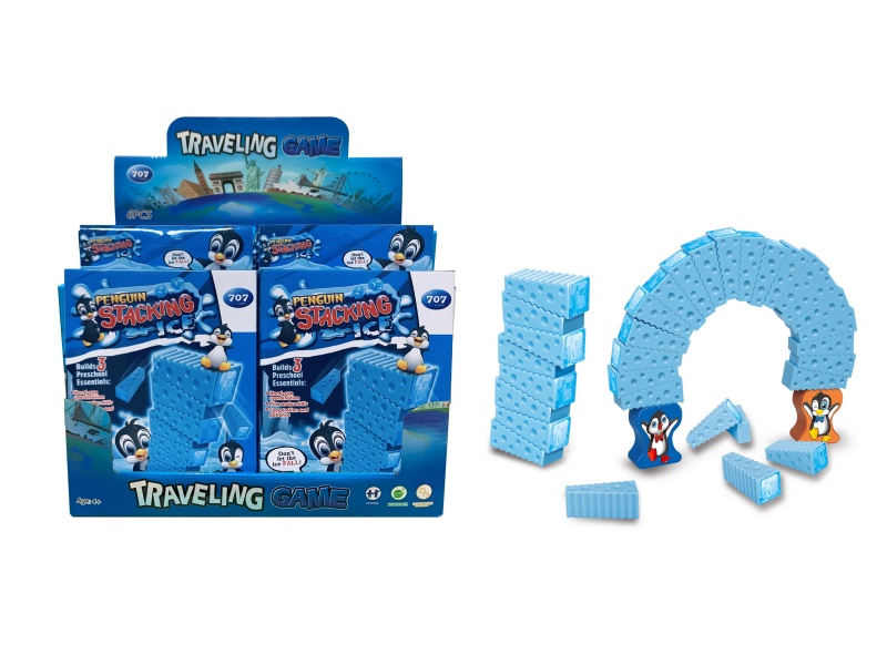 Penguins Stacking Ice 6pcs