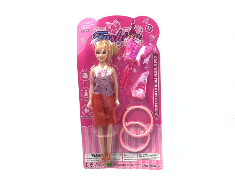 11-Inch Empty Doll With Clip Camera Bracelet