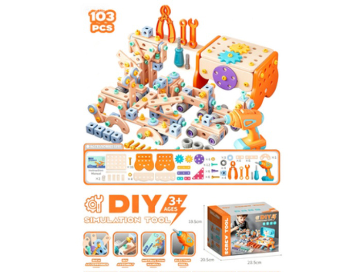 103 PCS Of Simulation DIY Tools