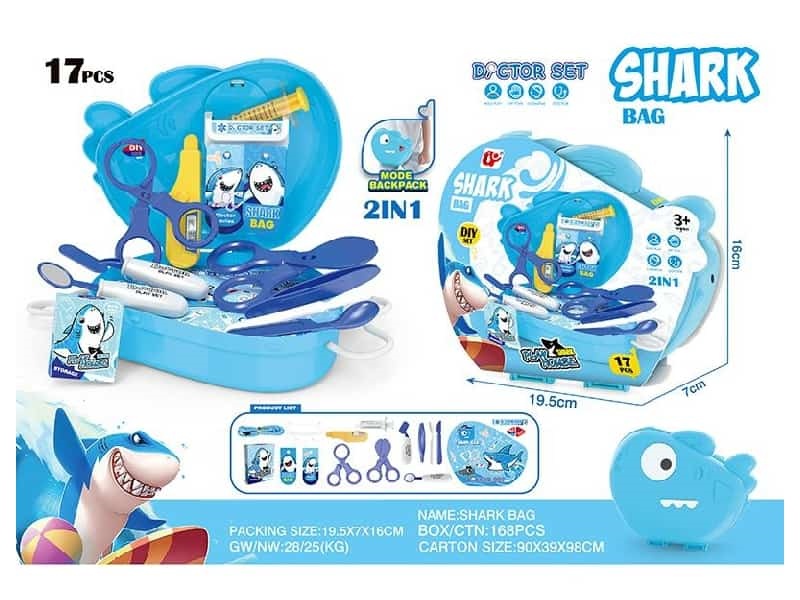 Cartoon Shark Medical Kit