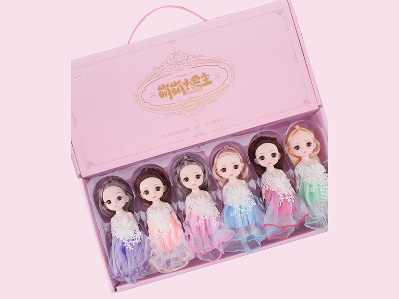 6.5" Fashion Dolls 6pcs