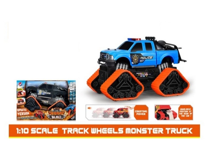 1:10 Hot Wheels Police Car Inertia Car