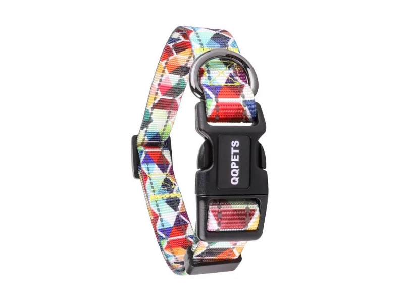 Reflective Strip Printed Pet Collar