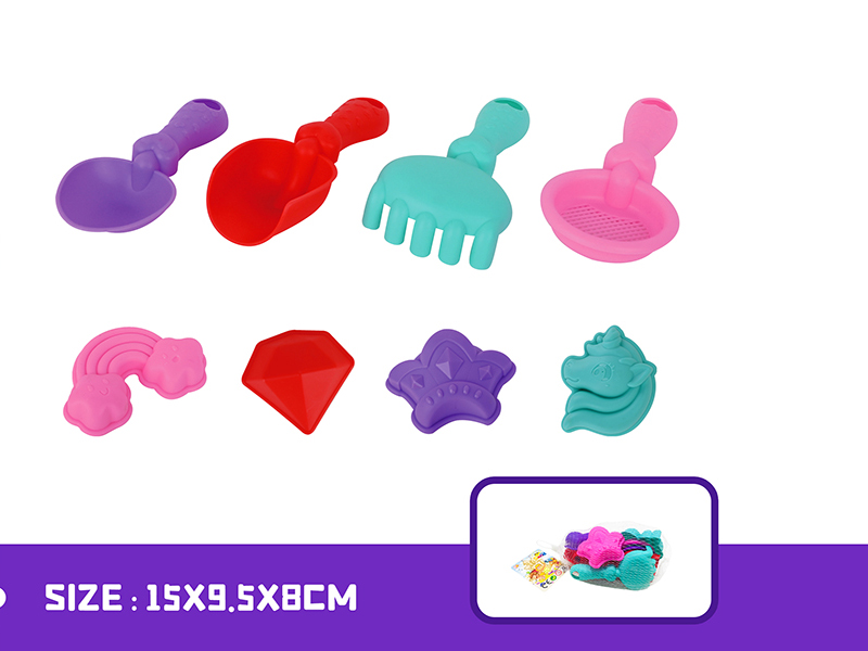 8pcs Sand Mold Set