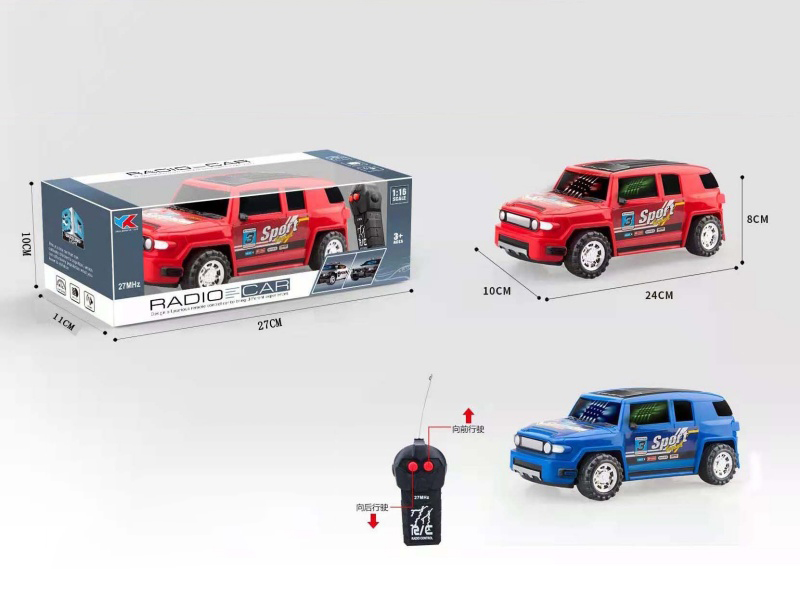 Toyota Off-Road 1:16 2CH Remote Control Racing Car With 3D Lighting