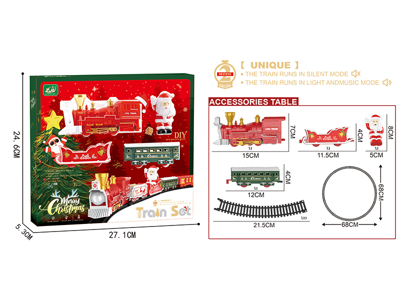 Christmas Classical Rail Train