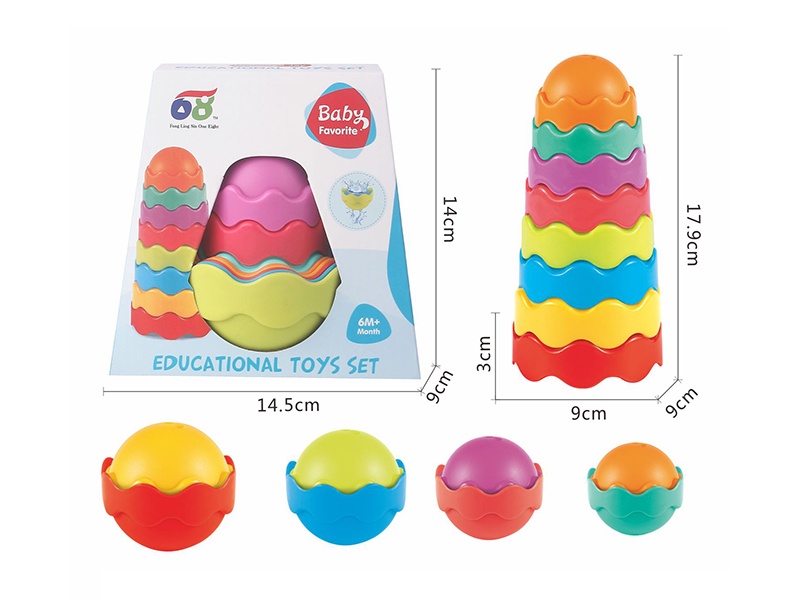 Egg-Splashing Jenga