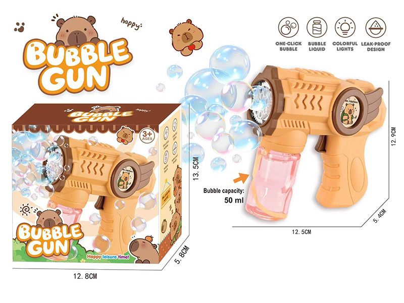 Capybara Bubble Gun
