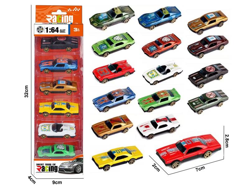 1:64 Slide Alloy Cars
