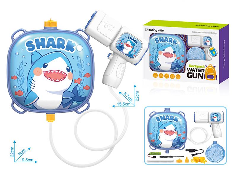 Shark Backpack Water Gun
