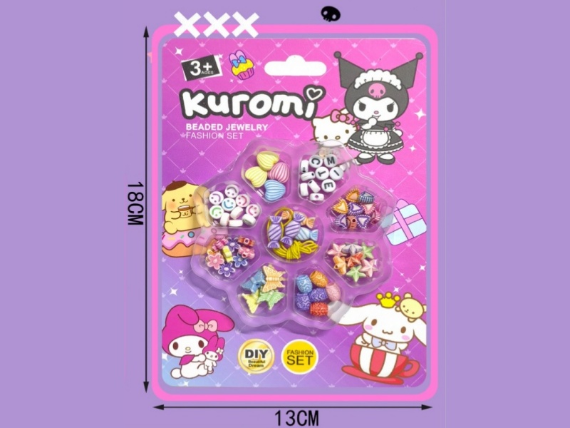 Kuromi DIY Beads Set