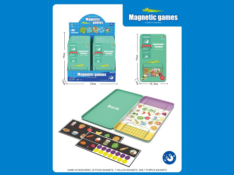 Supermarket Shopping (Magnetic Iron Box)