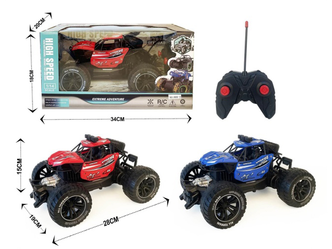 4CH Off-Road Remote Control Vehicle