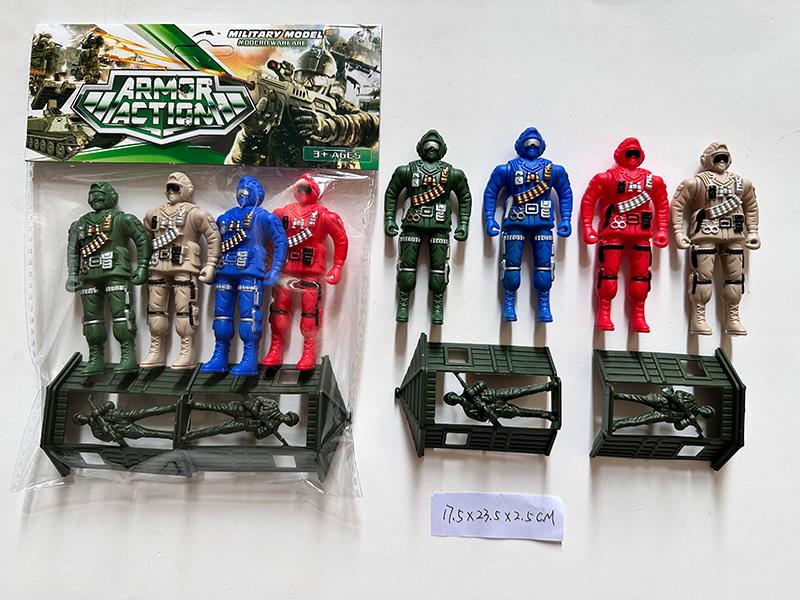 9cm Soldier Toys Set