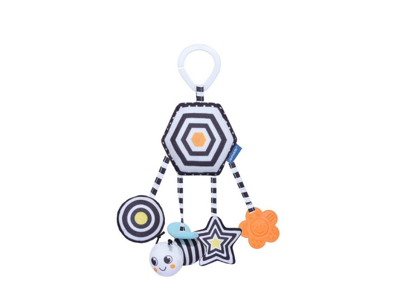 Bee Intelligence Baby Visual Training Plush Pendant