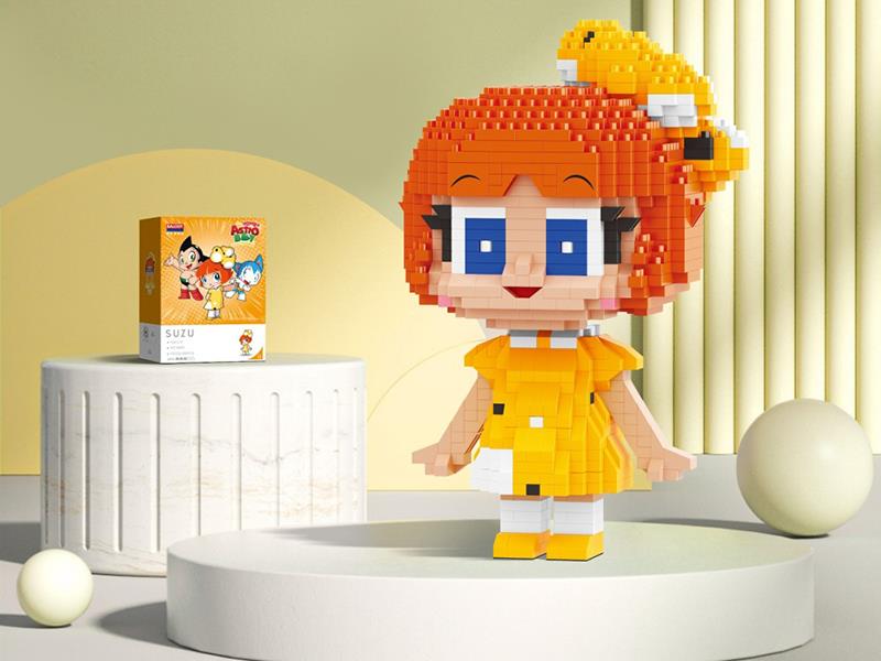 Astro Boy Series Suzu Microparticle Building Blocks(855PCS)