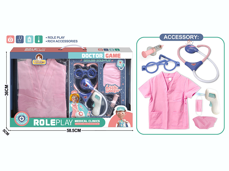 Doctor Role-Play Set With Function 7pcs