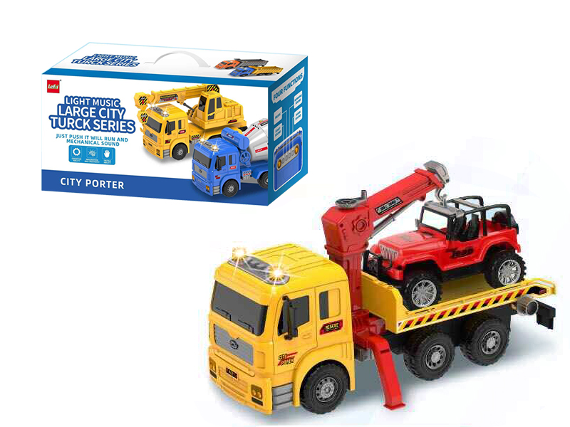 1:6 Friction Extra-Large Size Rescue Trailer