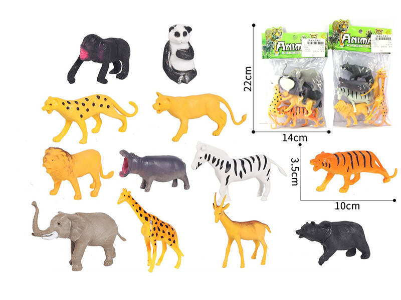 6PCS Animal Set(2 Items Mixed)