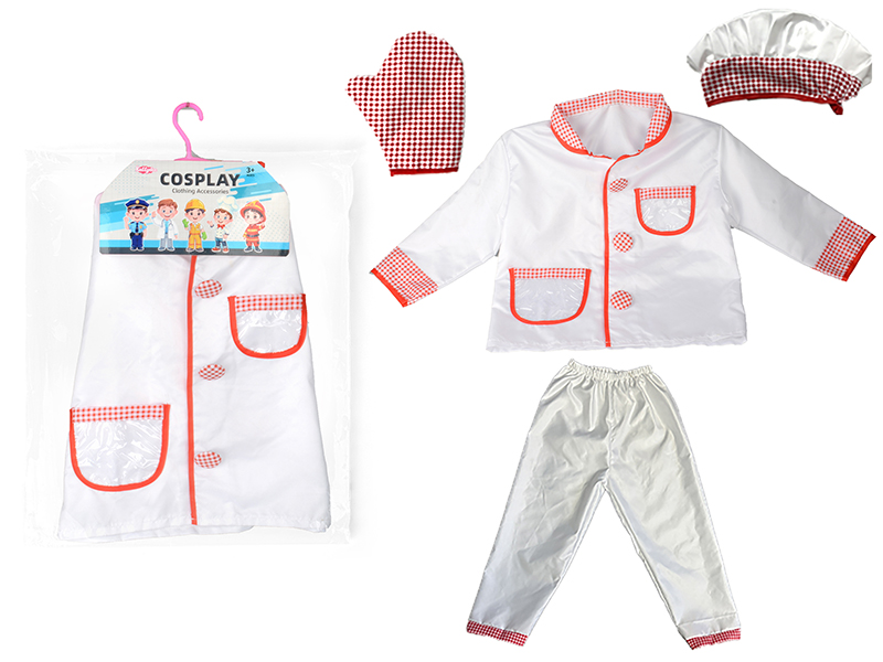 Cosplay Chef Clothing Set