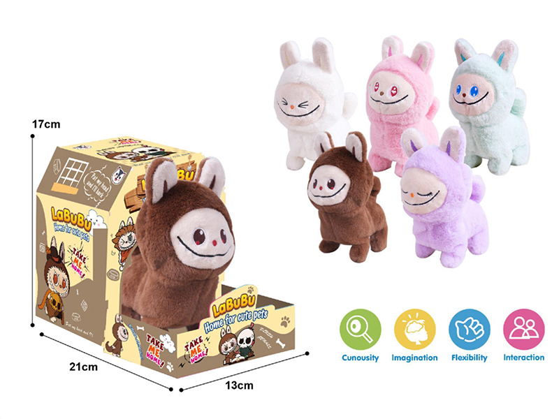 B/O Plush Labubu Doll