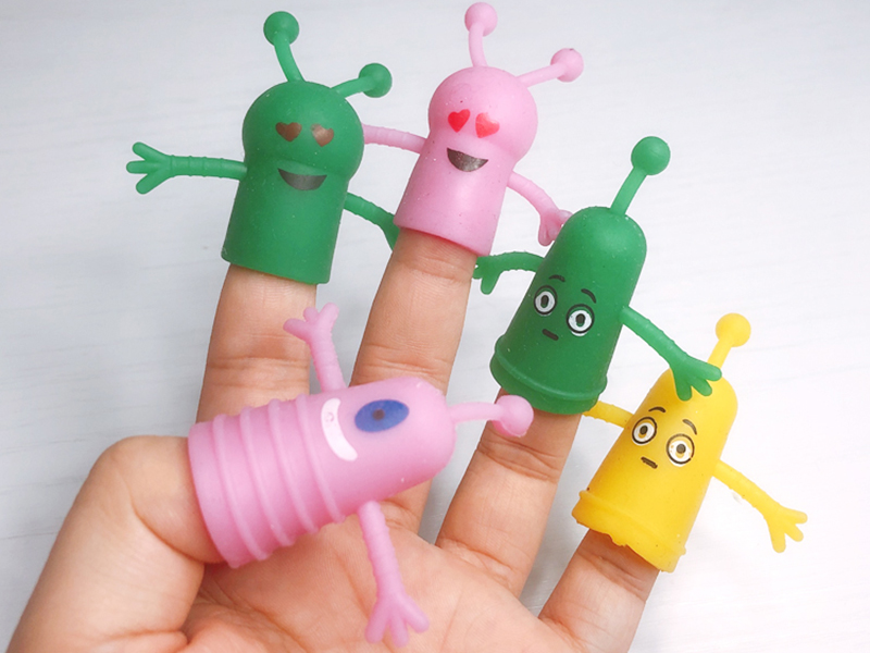 Alien Finger Puppets