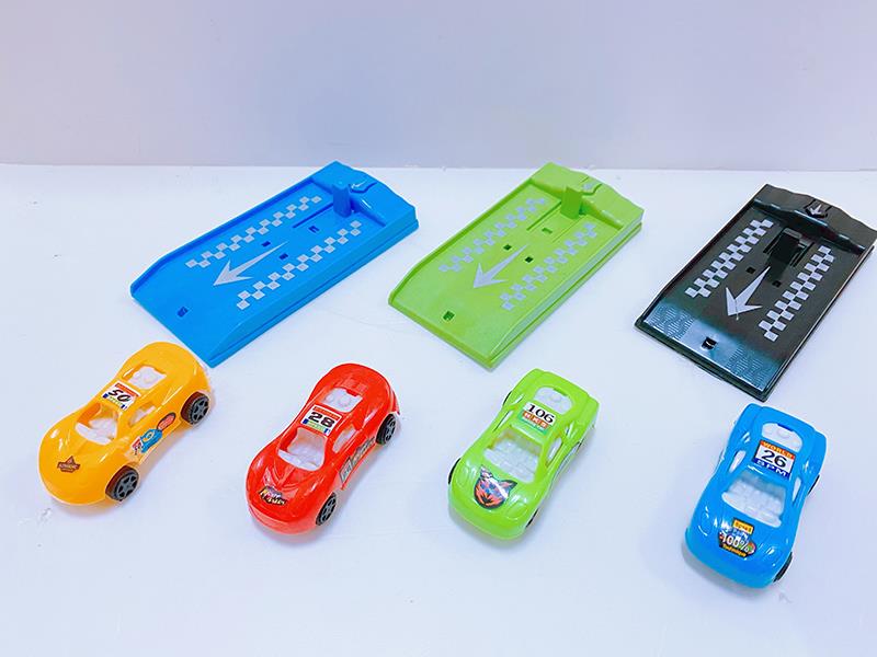 Racing Car + Launcher