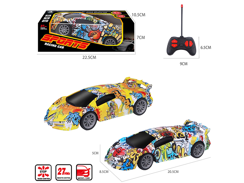1:20 4CH Remote Control Lamborghini Car Model(Graffiti)