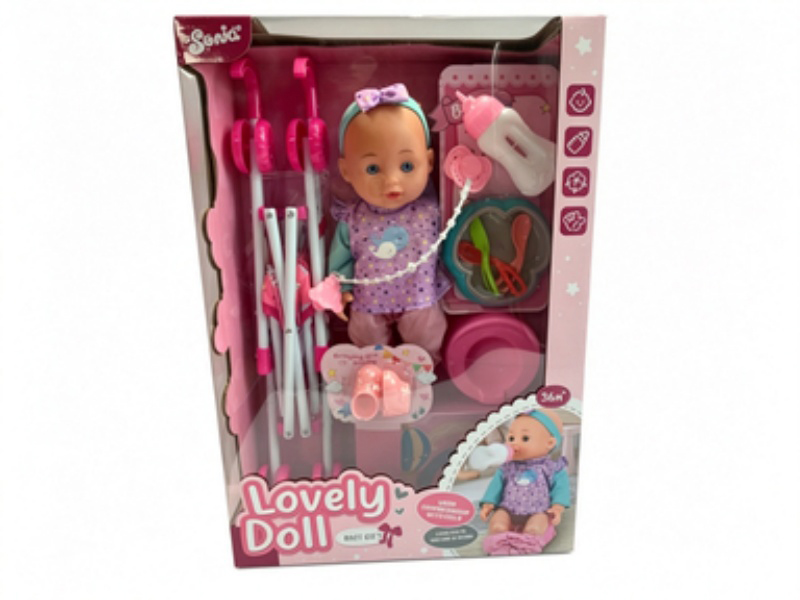 Eco-Friendly Doll Set (Iron Car)