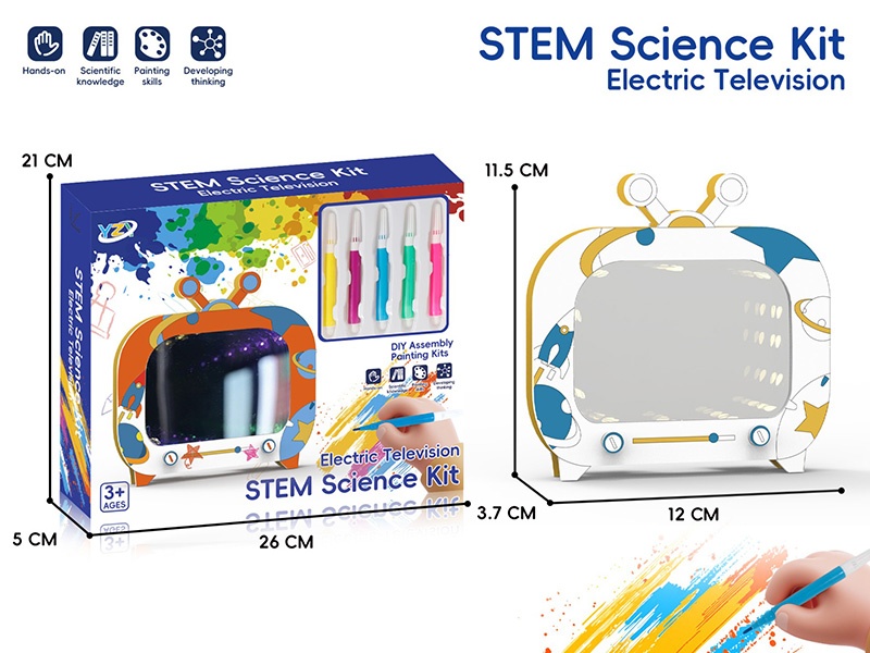 STEM Science Kit DIY 3D Puzzle - Electric Television