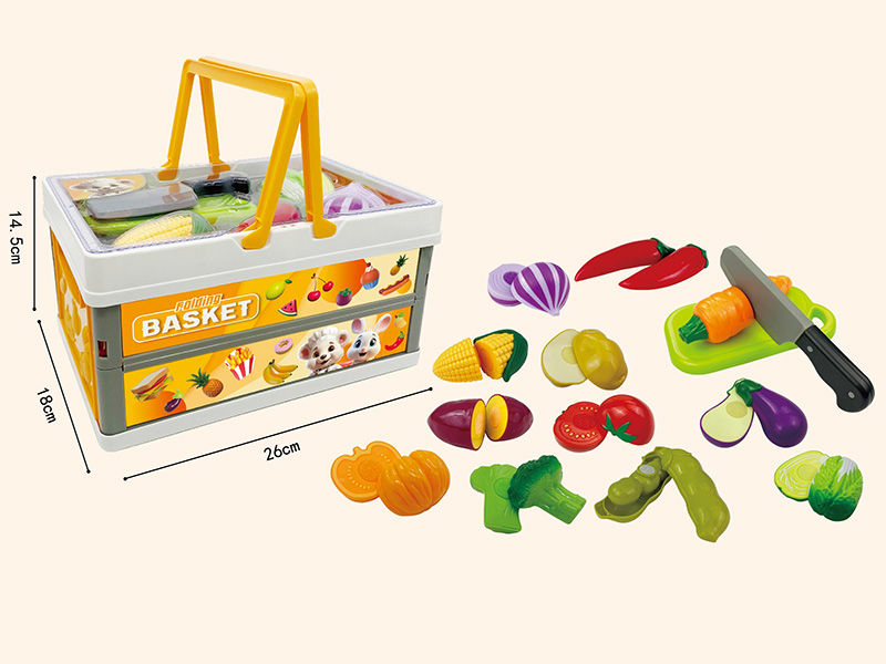 Folding Basket Cutting Vegetables Set