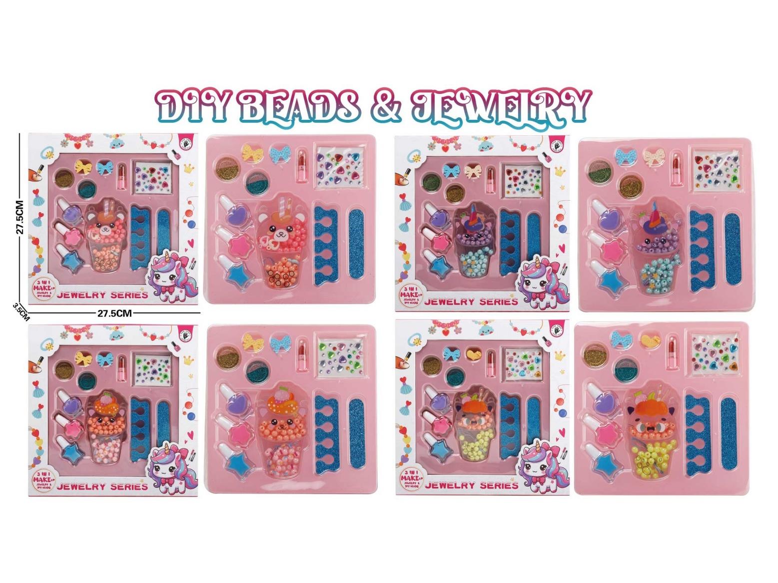 Ice Cream Glow Beading + Makeup