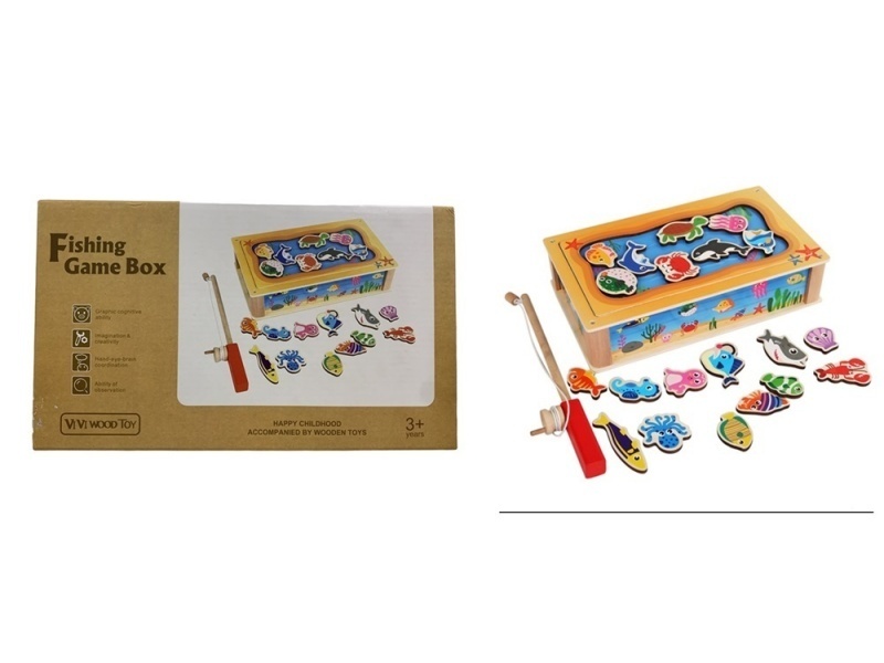 Wooden Fishing Box