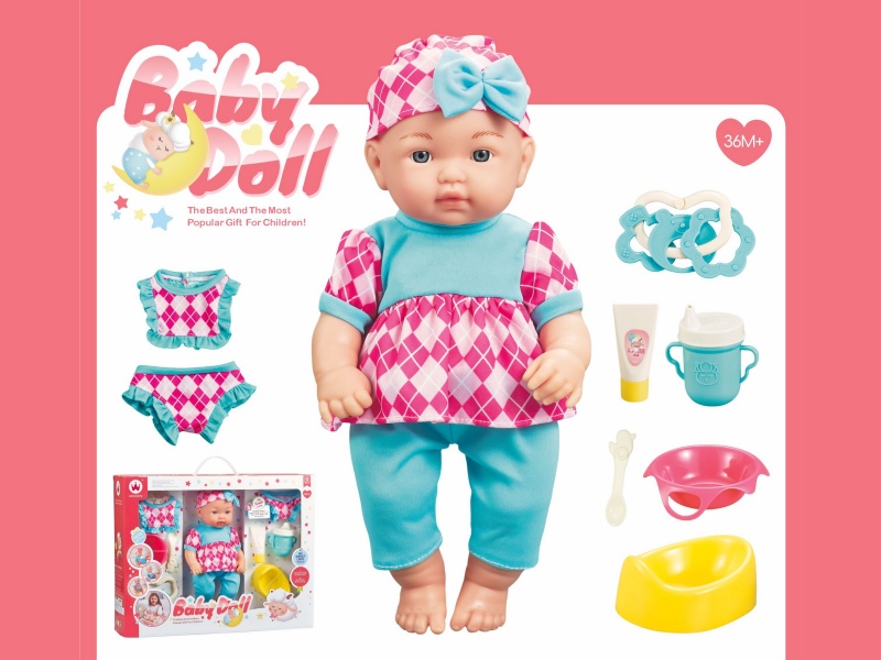 12-Inch Blown Bottle Body Figurine + Accessories