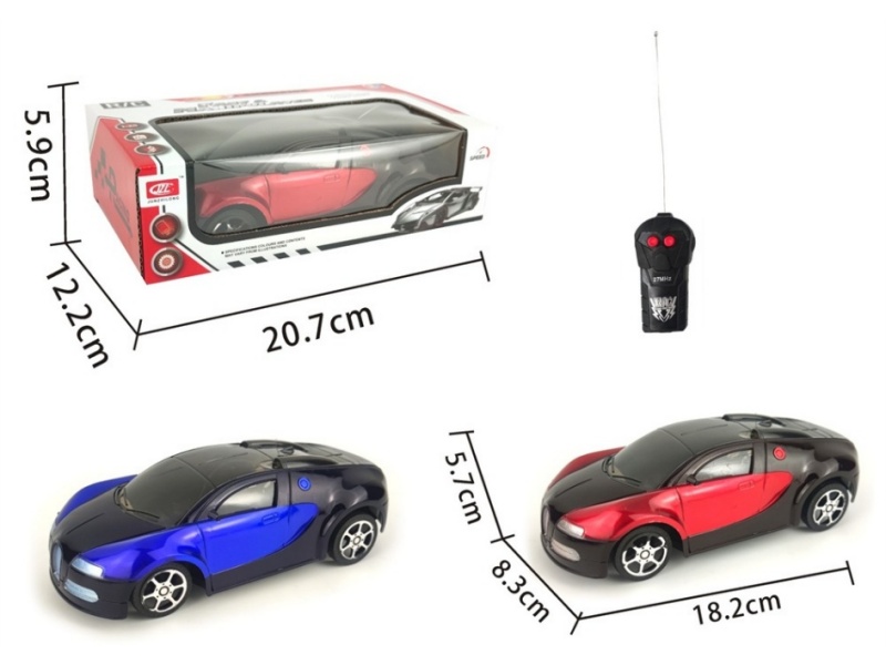 2-Channel  Bugatti Remote Control Car