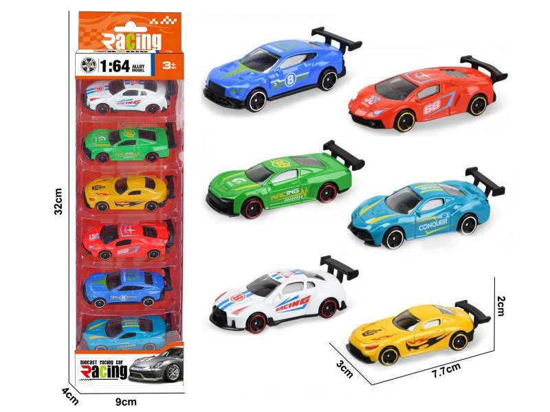 1:64 Slide Alloy Cars