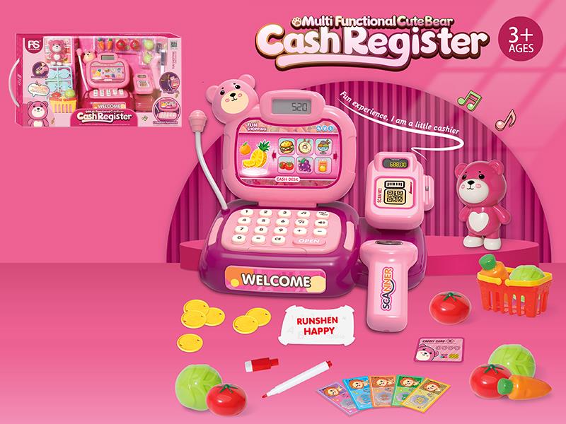 Multifunctional Cute Bear Cash Register Set