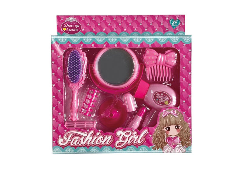 Cartoon Puzzle Girl Accessory Toy Set