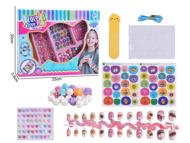 Diy Nail Beading Set