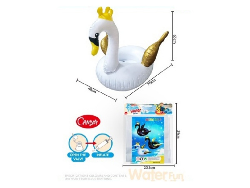 Children'S Swimming Ring [White Swan]