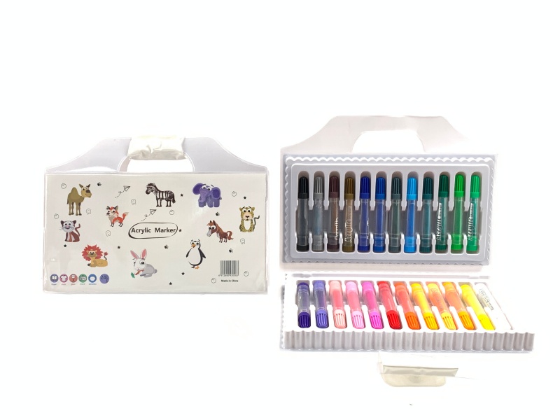 24 Pieces Of Acrylic Pen
